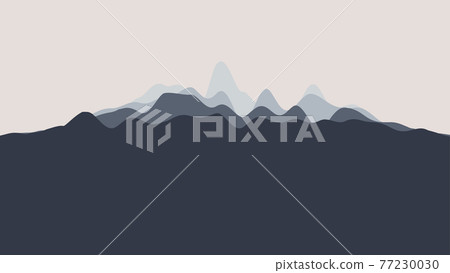 Graphical representation of data. Electric impulse, soundwave or financial chat. Flat vector design template with copyspace. Graphical representation of data. Electric impulse, soundwave or financial chat. Flat vector design template with copyspace. 77230030
