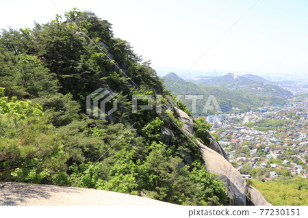 Bukhansan. National Park. Bohyeonbong. Hyeongjebong. Pyeongchang-dong Bukhansan. National Park. Bohyeonbong. Hyeongjebong. Pyeongchang-dong 77230151