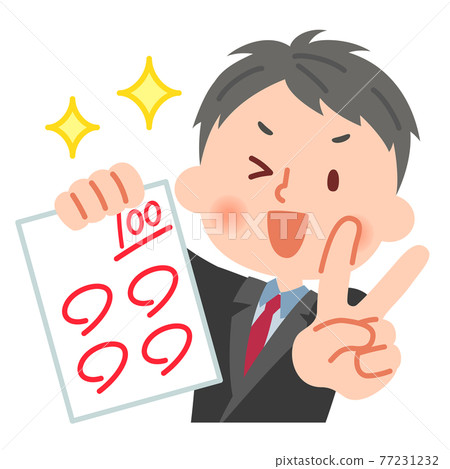 考試得了滿分的高中生 77231232