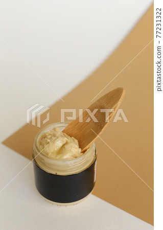 Texture close up Almond Butter or Peanut butter 77231322