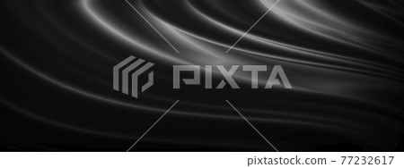 Black fabric texture background illustration Black fabric texture background illustration 77232617