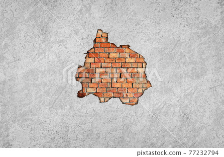 Empty space plaster with brick wall grunge texture background. Empty space plaster with brick wall grunge texture background. 77232794