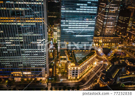 【東京夜景】丸之內 【東京夜景】丸之內 77232838