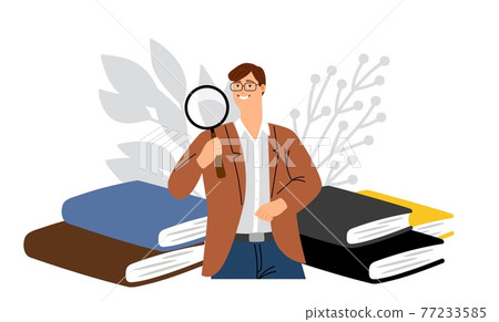 Scientist male character Scientist male character 77233585