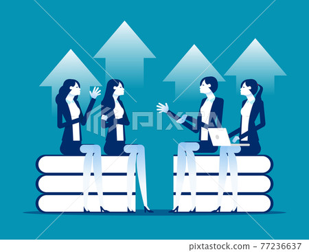 Staff training. Have support business team concept Staff training. Have support business team concept 77236637