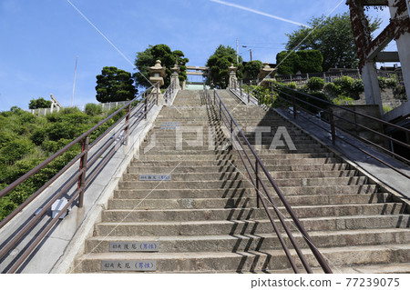 Shimonoseki area JR Shimonoseki Station Otoshi Shrine Shimonoseki Kaikyo Dream Tower 77239075