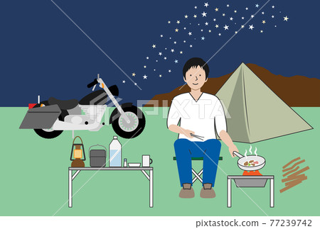 野營男式摩托車 77239742