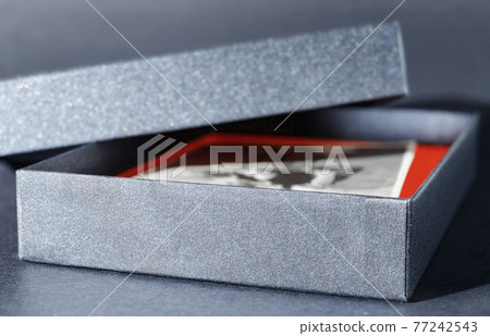 Old photo in picture box Old photo in picture box 77242543