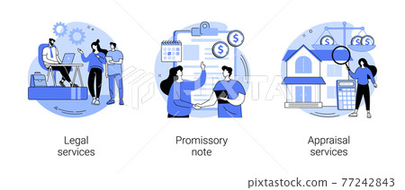 Legal help abstract concept vector illustrations. Legal help abstract concept vector illustrations. 77242843