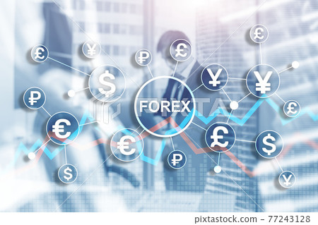 Blue Financial Forex Background. Trading trading stocks bonds Blue Financial Forex Background. Trading trading stocks bonds 77243128