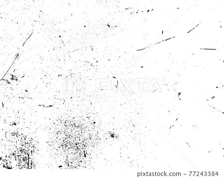 Rusty and scratched iron texture. Rust and dirt overlay black and white texture. 77243384