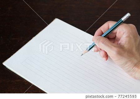 Image of writing a letter 77245593
