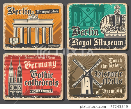 Germany travel landmarks, German culture, tourism 77245849