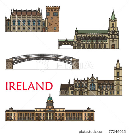 Ireland landmarks, Dublin architecture buildings 77246013