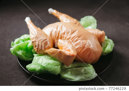 Social advertising poster of plastic waste problem Social advertising poster of plastic waste problem 77246229