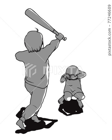 Illustration of a withdrawal man wielding domestic violence 77246689