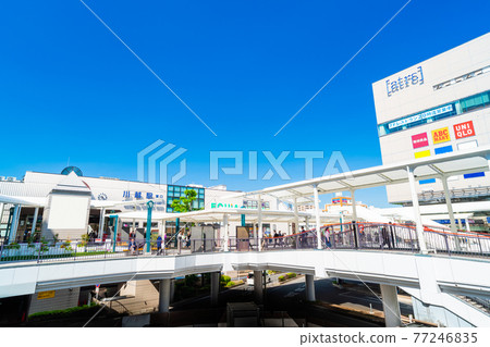 Scenery in front of Saitama Kawagoe Station East Exit Station 77246835