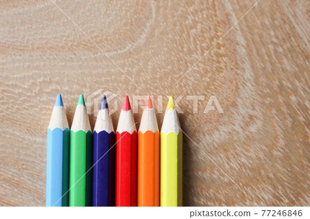 Image of colored pencils Image of colored pencils 77246846