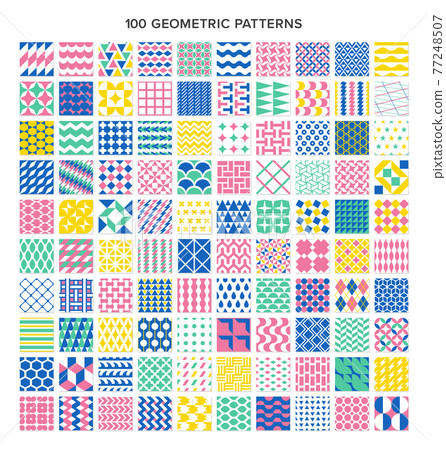 Illustration geometrical pattern