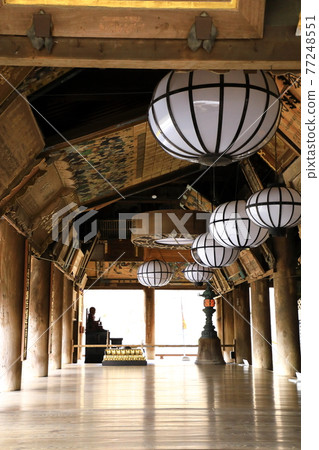 長谷寺冬季本堂 77248551