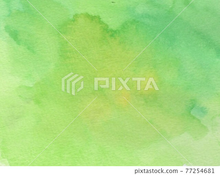 Watercolor background green 77254681