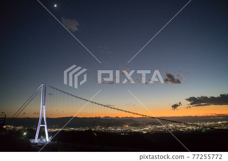 Mishima Skywalk at dusk Mishima Skywalk at dusk 77255772