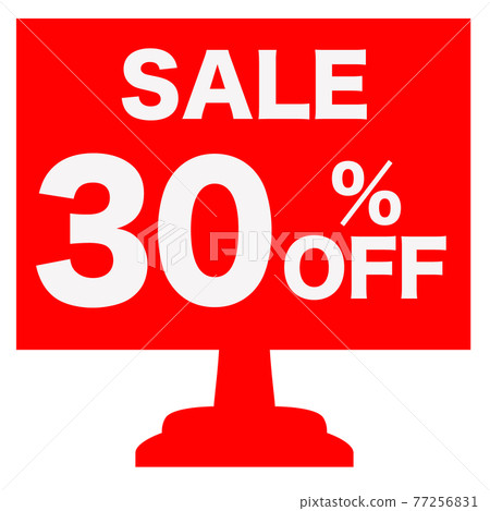 SALE illustration SALE illustration 77256831