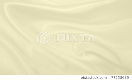 Smooth elegant golden silk or satin luxury cloth texture as wedding background. Luxurious background design. In Sepia toned. Retro style 77258689