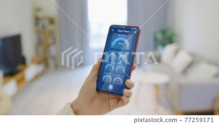 Iot Smart Home Concept Iot Smart Home Concept 77259171