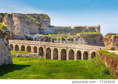 The castle of Methoni in Messinia, Greece 77264820