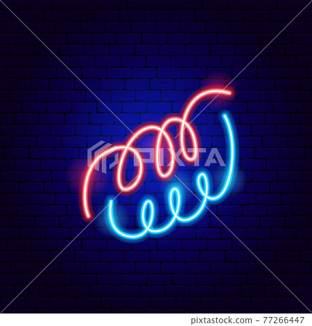 Serpentine Neon Sign Serpentine Neon Sign 77266447