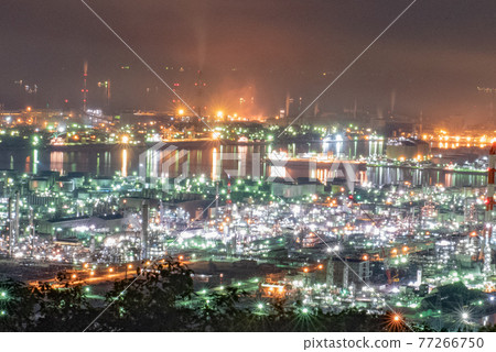 Light beam tower Mizushima factory area 77266750