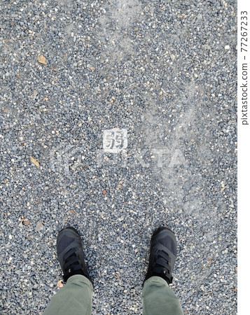 A signpost that says weak at your feet A signpost that says weak at your feet 77267233