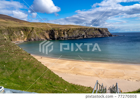 The Silver Strand in County Donegal - Ireland 77270808
