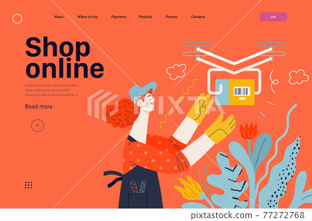 Discounts, sale, promotion, web template. Flat vector Discounts, sale, promotion, web template. Flat vector 77272768