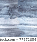 Grey white seamless watercolor pattern background and tie-dye texture 77272854