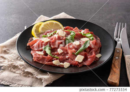 Marbled beef carpaccio Marbled beef carpaccio 77273334