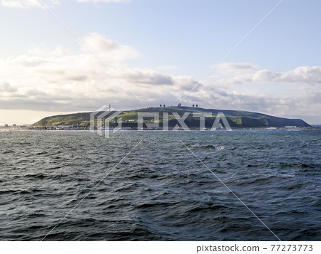 Wakkanai, Hokkaido, Japan seen from Wakkanai, Cape Noshappu, Hokkaido 77273773
