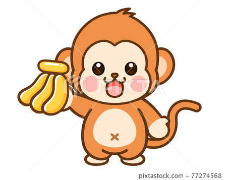 Monkey illustration material - Stock Illustration [77274568] - PIXTA