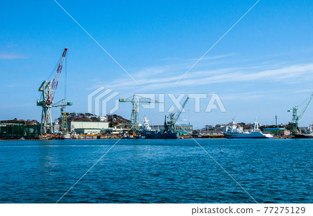 Michinoku Shiogama Trail Shiogama Port overlooking from Marine Gate Shiogama Michinoku Shiogama Trail Shiogama Port overlooking from Marine Gate Shiogama 77275129