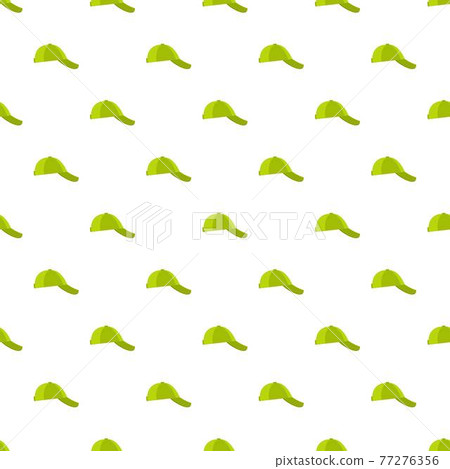 Baseball cap on side pattern seamless 77276356