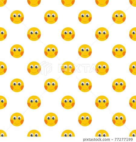 Smile pattern seamless Smile pattern seamless 77277199