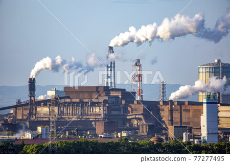 Steel mill Steel mill 77277495