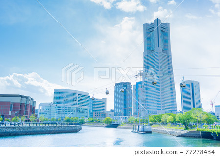 Yokohama Air Cabin / Urban Circulation Ropeway / Minato Mirai Scenery 77278434