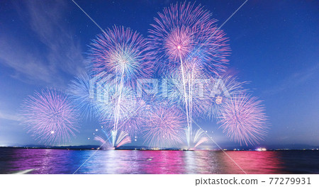 [夏季圖片]煙花匯演 77279931