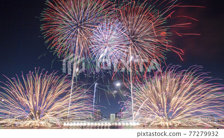 [夏季圖片]煙花匯演 77279932