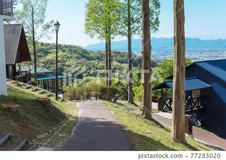 Shimane Prefecture New Furusato Forest Park Cottage Campsite Renewal 77283020