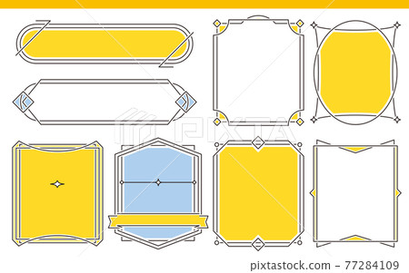 簡單的設計標題框 77284109