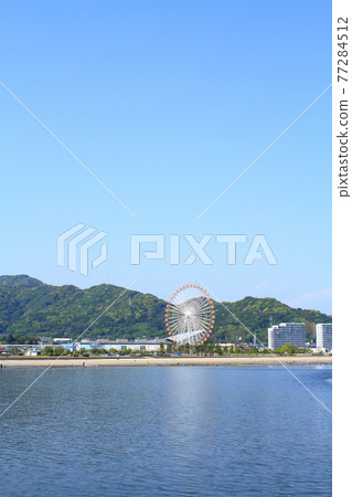 蒲郡市、拉古娜十博世和三河灣的風景 蒲郡市、拉古娜十博世和三河灣的風景 77284512