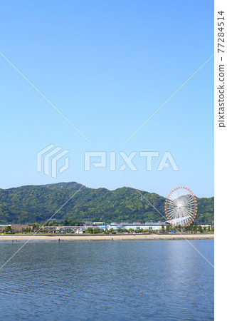 蒲郡市、拉古娜十博世和三河灣的風景 77284514